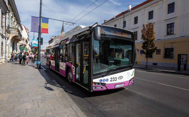 Autobuzul 38 deviat o zi, iar două stații își schimbă locația