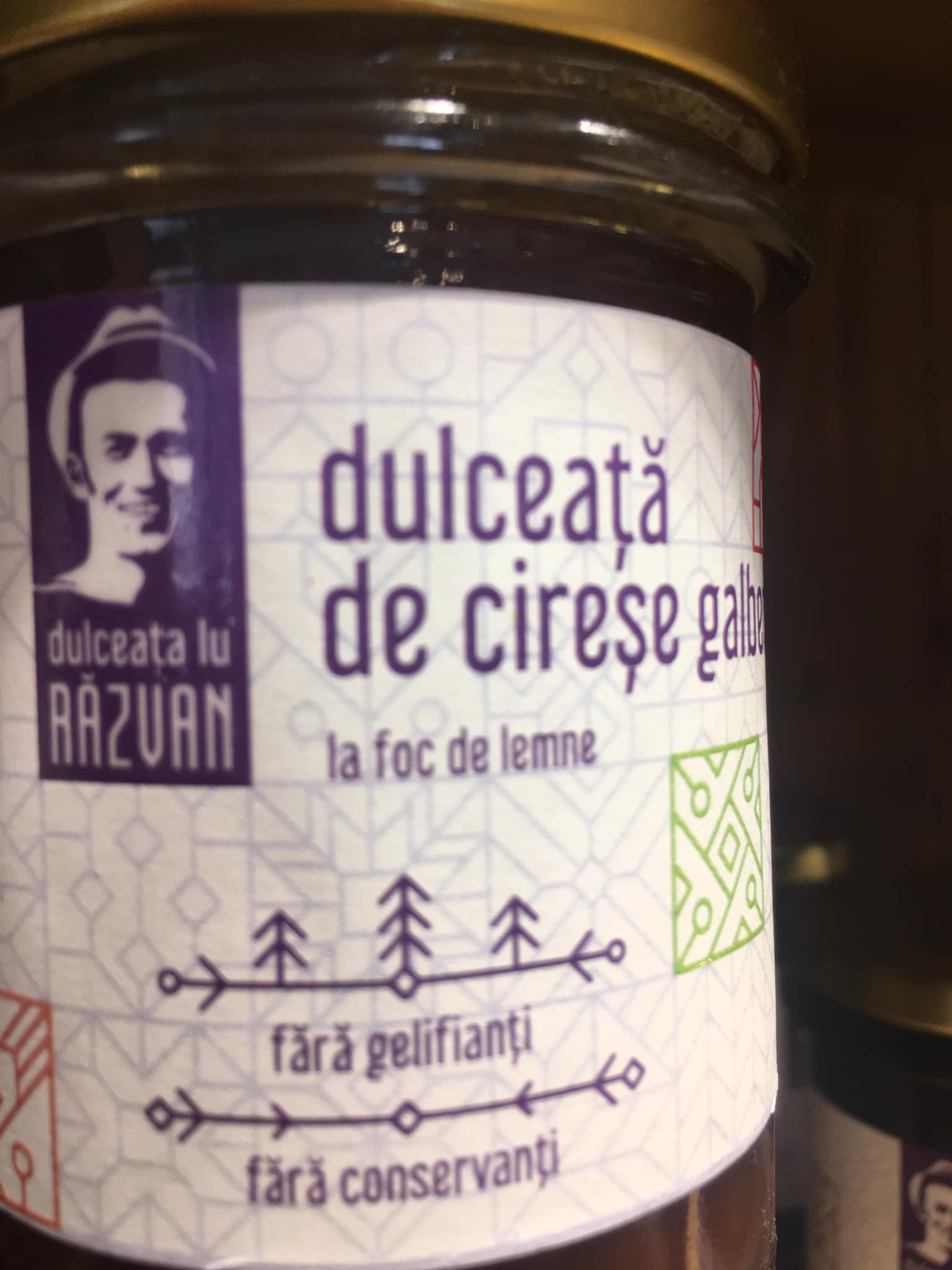 dulceata de cirese produsă la Idicel