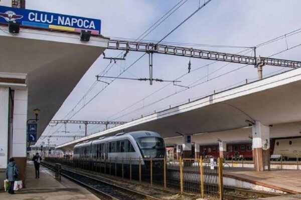 Bărbat lovit de tren în Gara Cluj-Napoca
