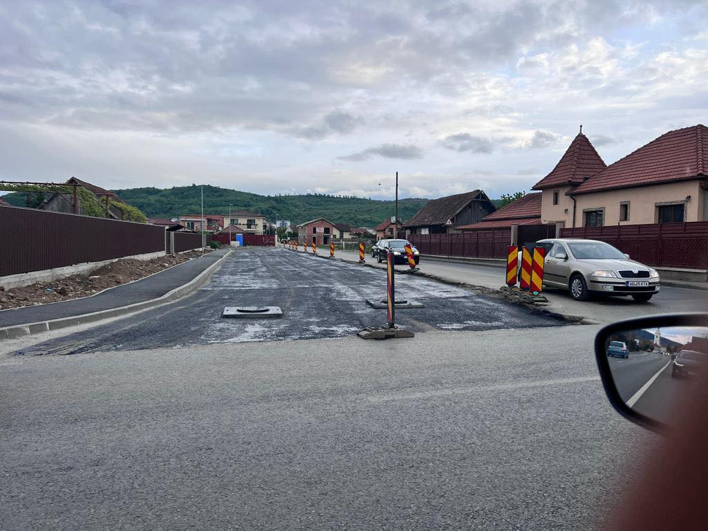 Noi restricții de circulație pe o stradă din Florești pentru lucrări de asfaltare