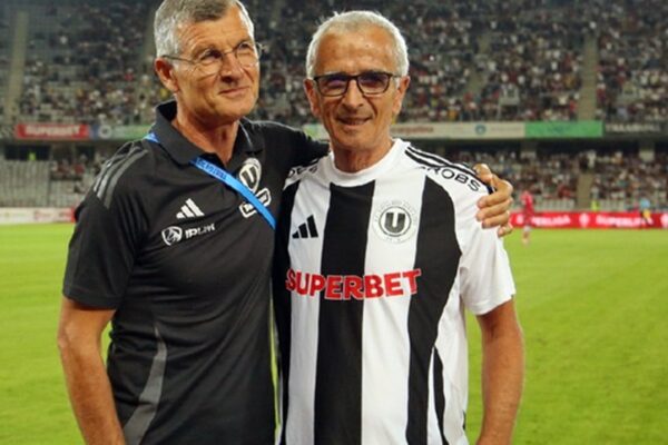 Legedandarul Tim Câmpeanu a fost pe Cluj Arena. Este un jucător care a scris istorie la U Cluj
