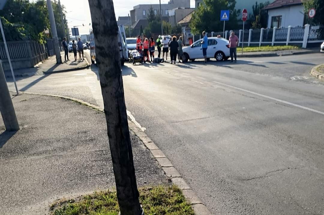 Bărbat lovit pe trecerea de pietoni pe strada Plevnei