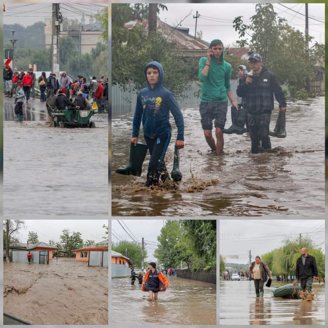 Voluntarii CERT Transilvania sprijină sinistrații din Galați