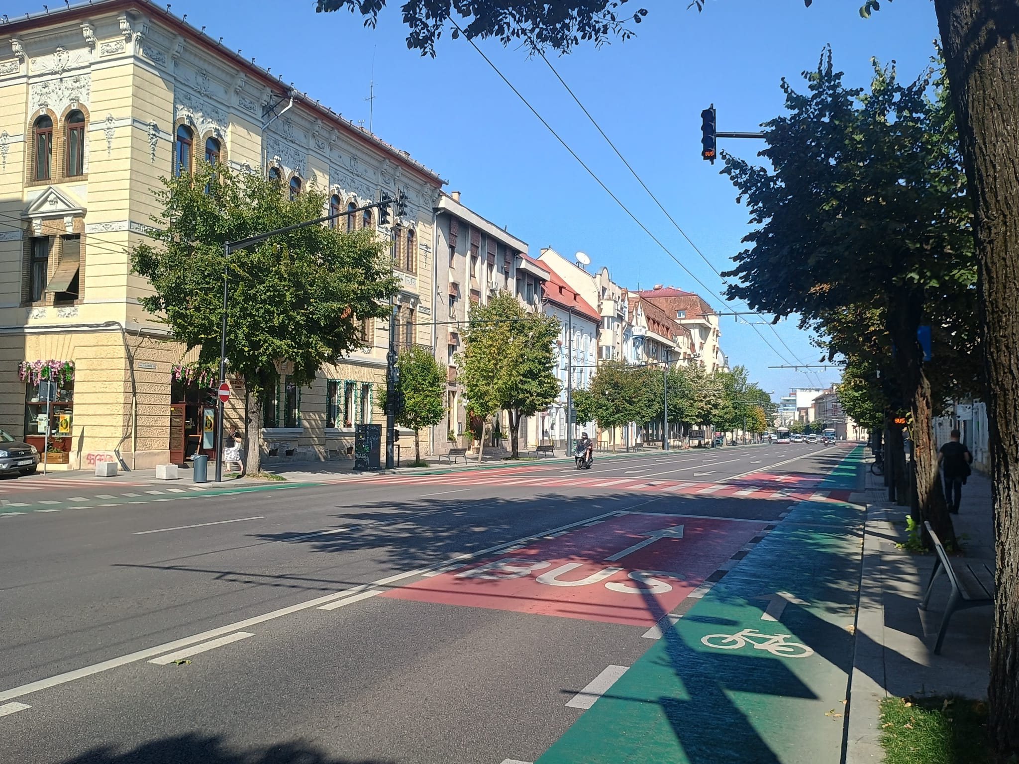 Cât de frumos și liber arată Clujul cu două zile înainte de începerea școlii