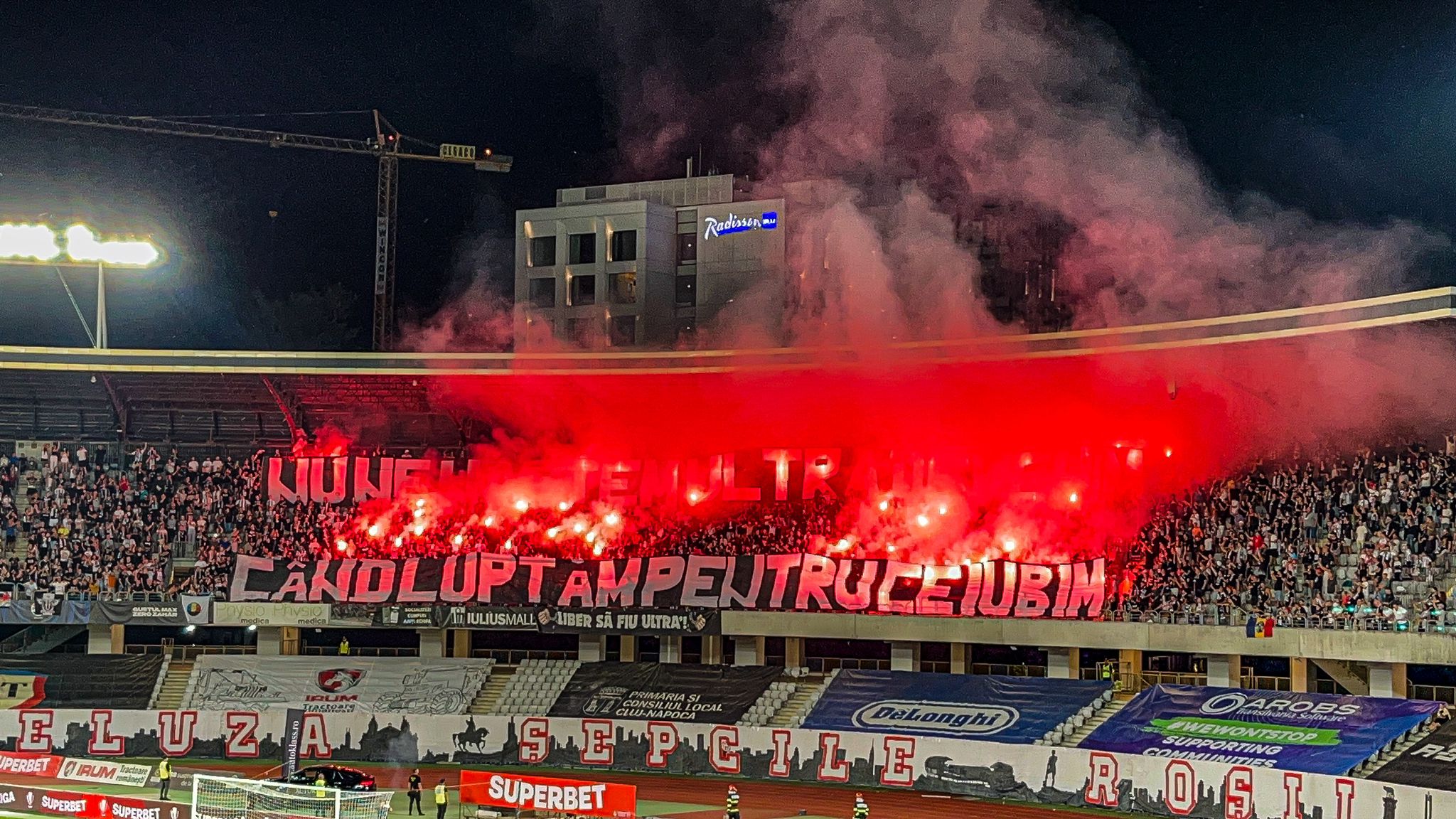 "U" Cluj rămâne invincibilă după victoria cu Dinamo