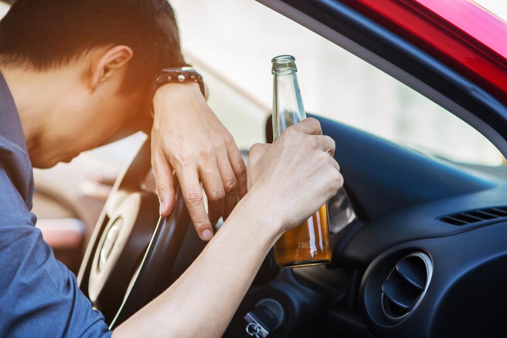 Șofer prins la volan aproape de comă alcoolică în Dej