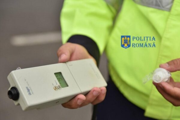 Bărbat rupt de beat și fără permis la volan, prins de polițiștii clujeni