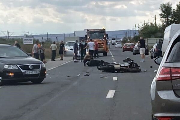 Accident grav la Livada, Cluj. Un motociclist în stare de inconștiență