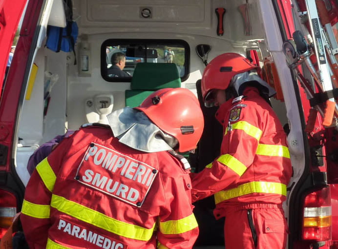 Accident grav la Turda a avut
