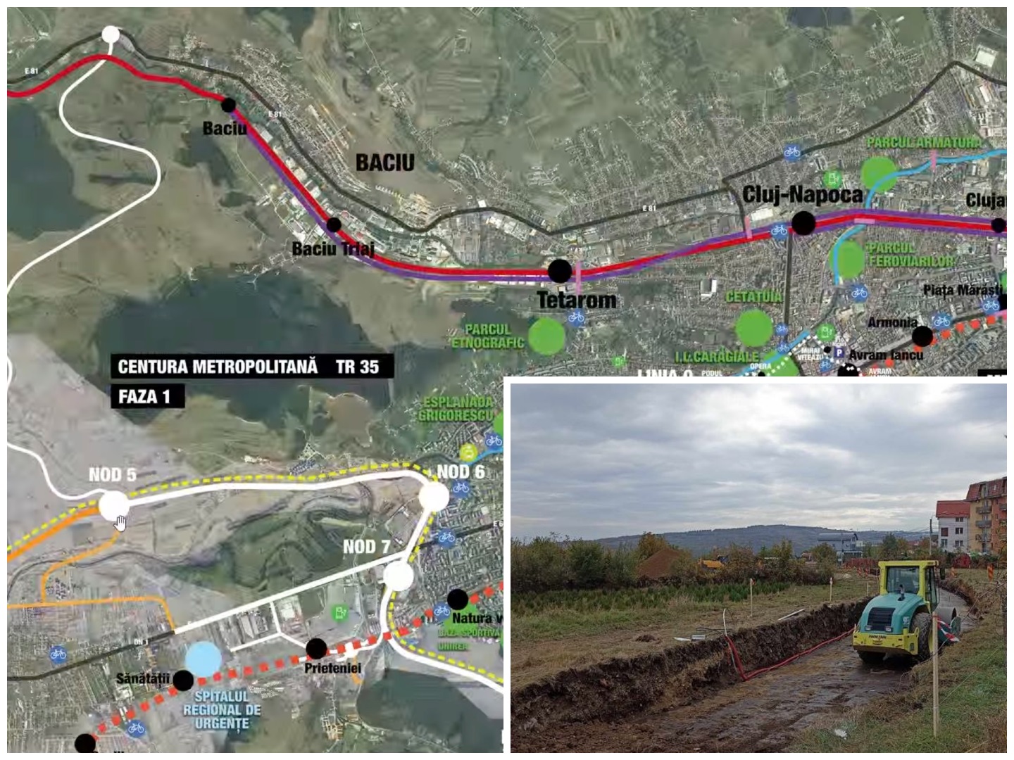 Când va fi gata primul drum de legătură al Centurii Metropolitane?