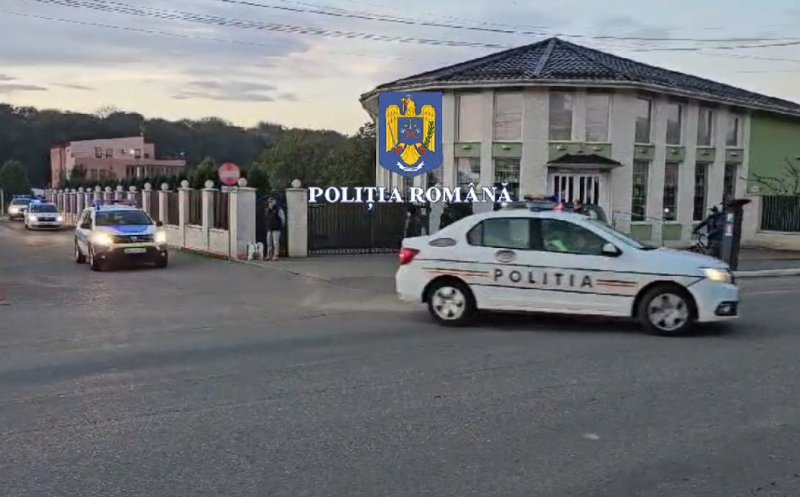 RAZIE de amploare la Câmpia Turzii