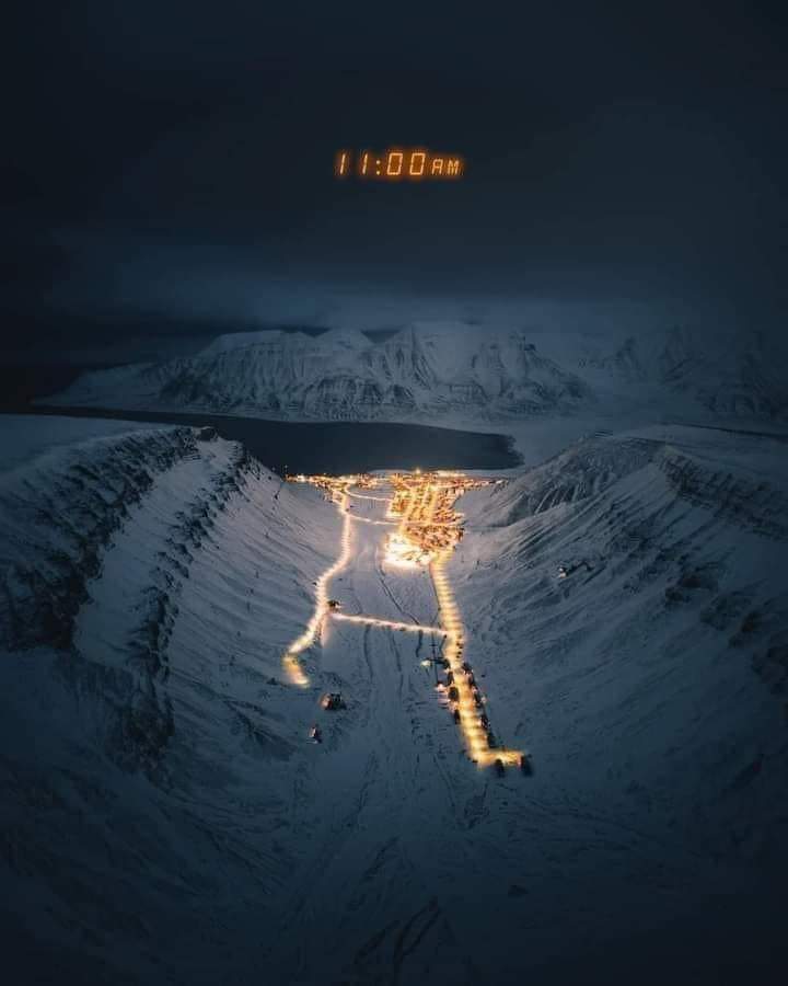 Orașul din lume unde soarele nu răsare niciodată