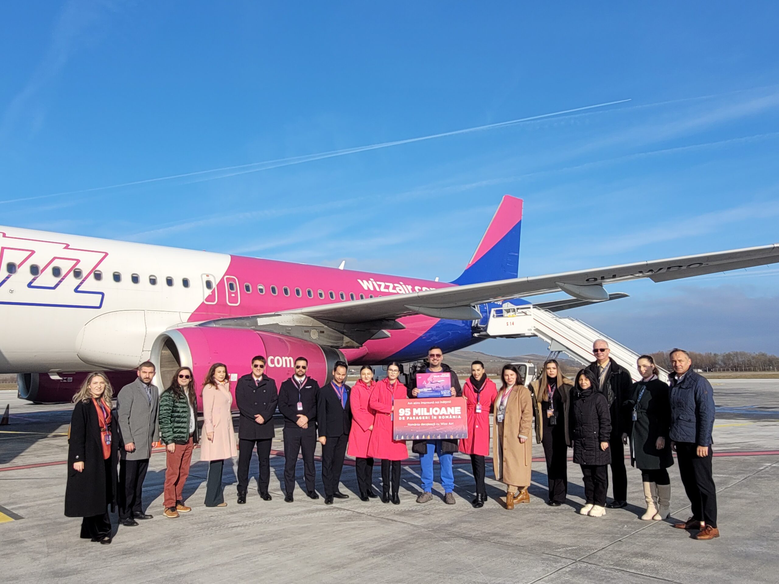 Aeroportul Internațional "Avram Iancu" Cluj celebrează 20 milioane de pasageri