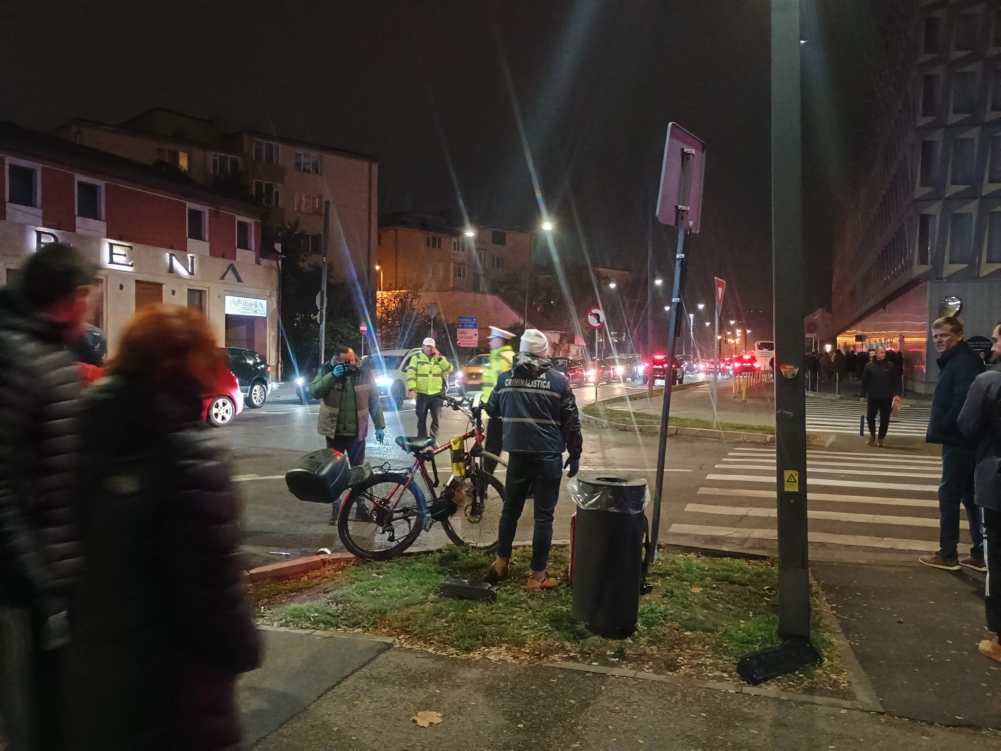 Accident pe strada Uzinei Electrice