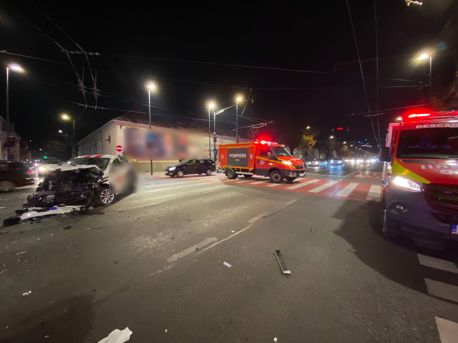 Noi detalii despre accidentul dramatic din centrul Clujului