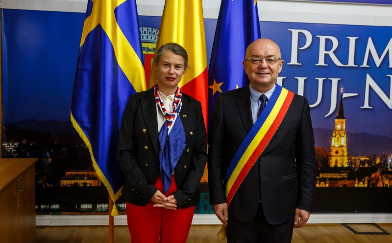 Ambasadorul Sudiei a vizitat Primăria Cluj