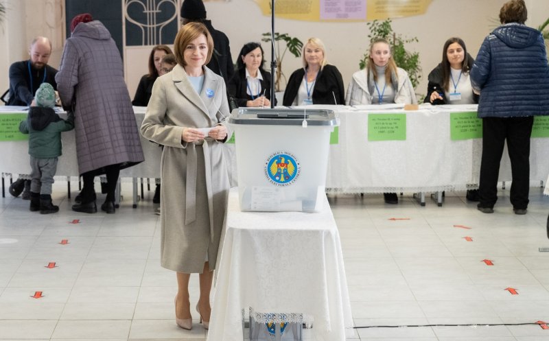 Victorie pentru Maia Sandu la alegerile din Republica Moldova