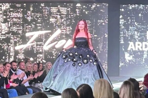 Oana Boc a defilat pe scena City Fashion Week Cluj
