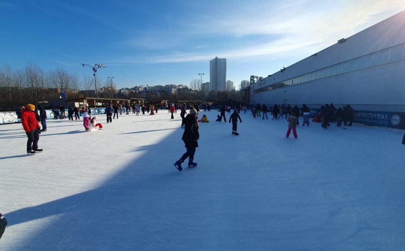 Se deschide singurul patinoar al Clujului
