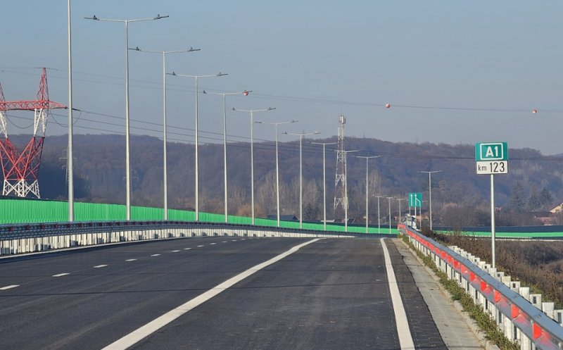 S-au inaugurat aproape 16 km din Autostrada A1