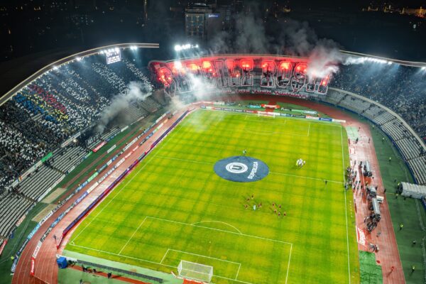 Coregrafie senzațională a suporterilor lui „U” Cluj la derby-ul cu CFR! Imagini de pus în ramă