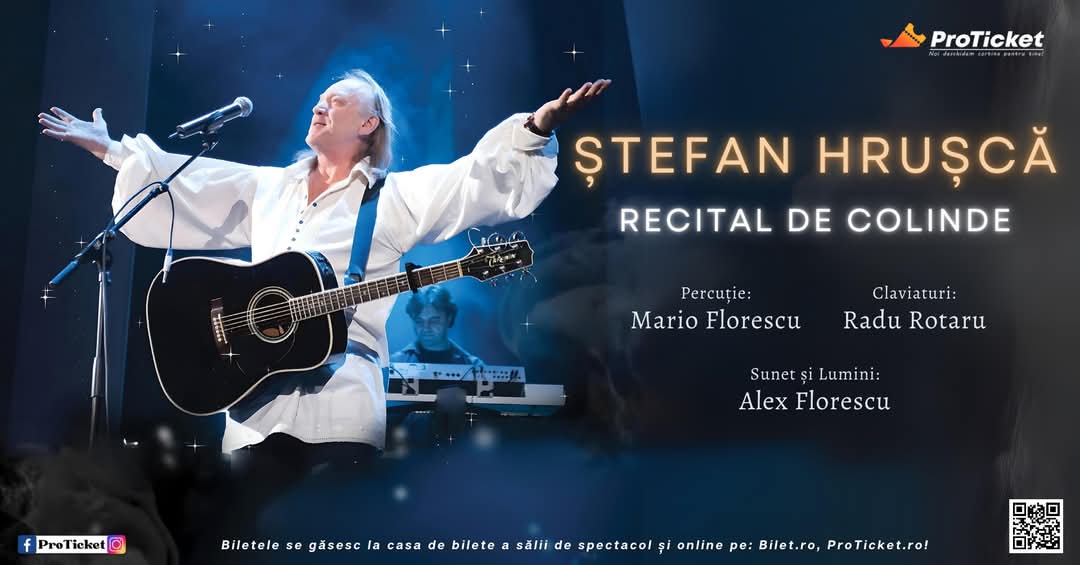Ștefan Hrușcă va concerta la Cluj