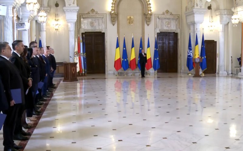 Guvernul Ciolacu 2 a depus jurământul de credinţă
