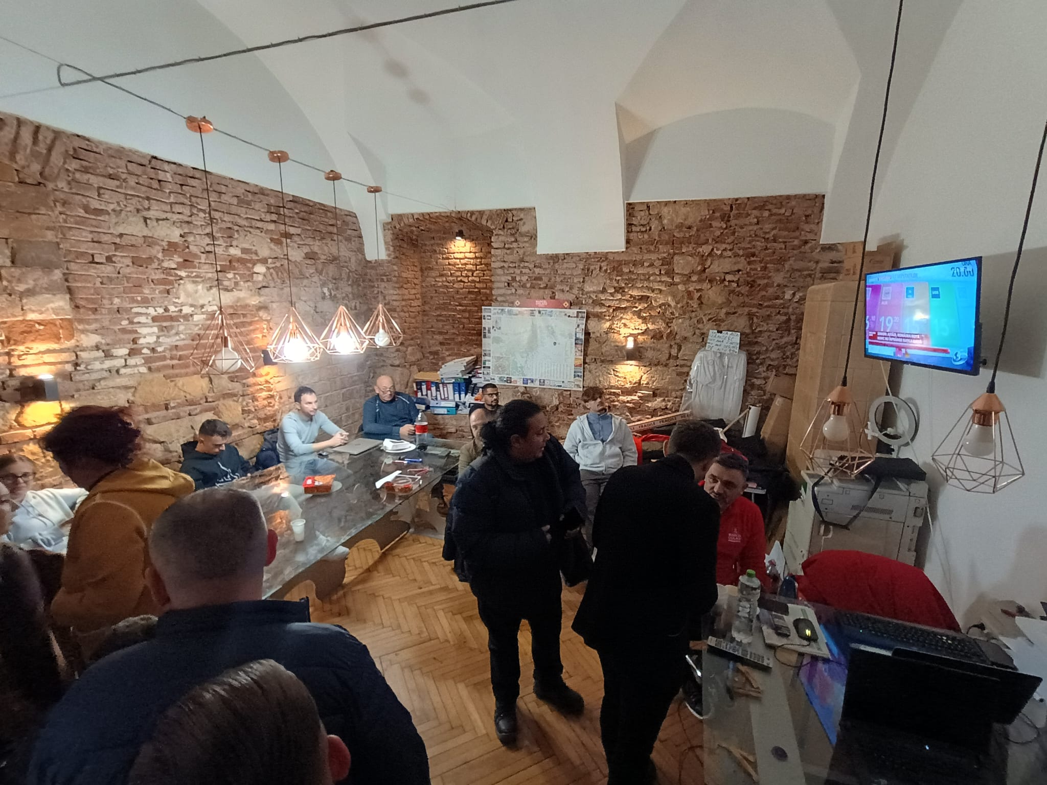 Liniste la sediul PSD Cluj