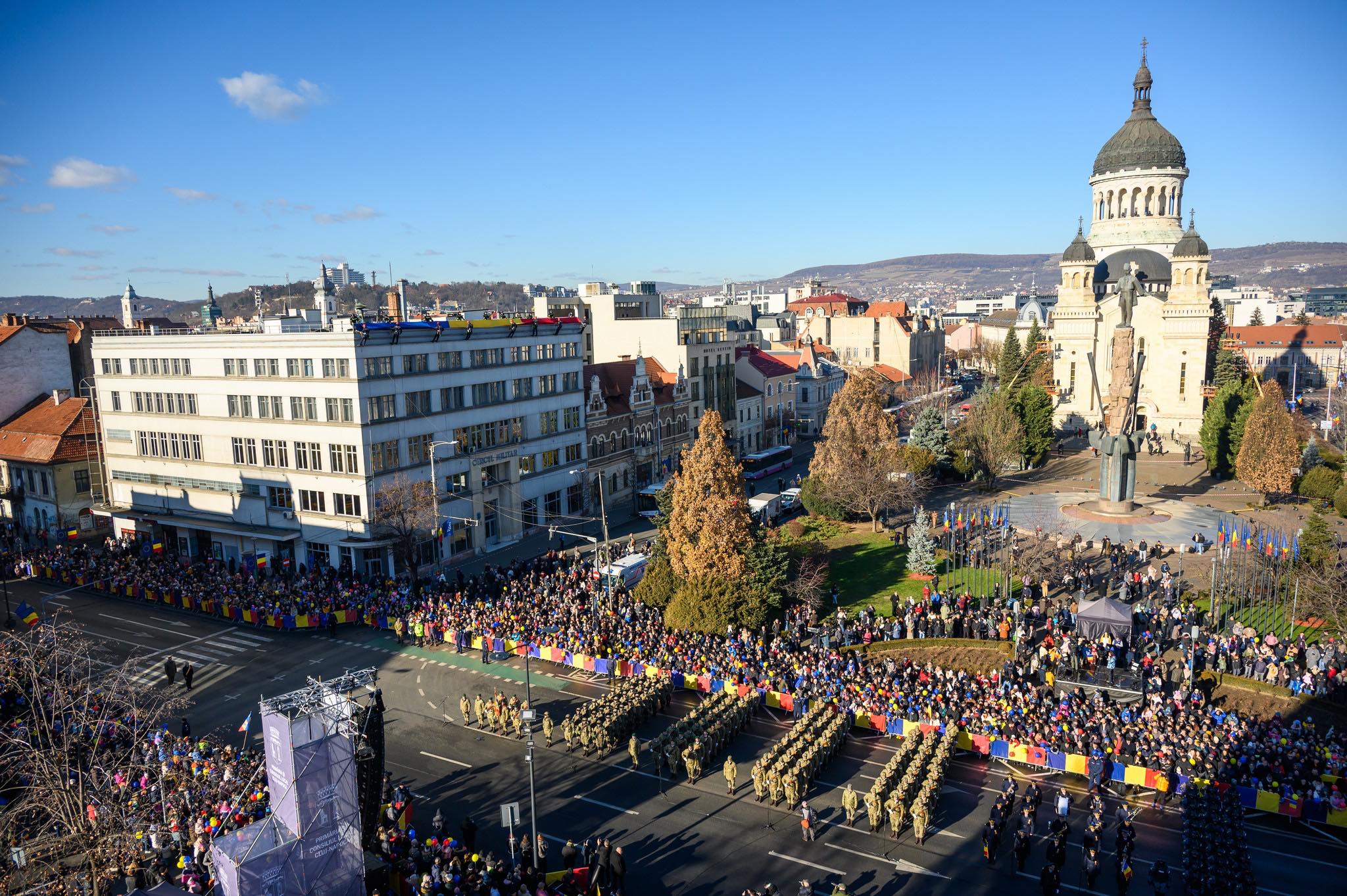 Parada de 1 Decembrie la Cluj