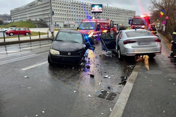 Accident grav lângă Cluj Arena