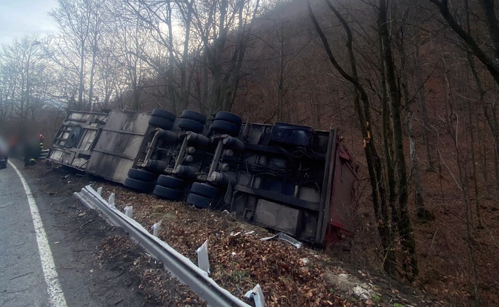 Accident pe DN1, la Negreni, Cluj