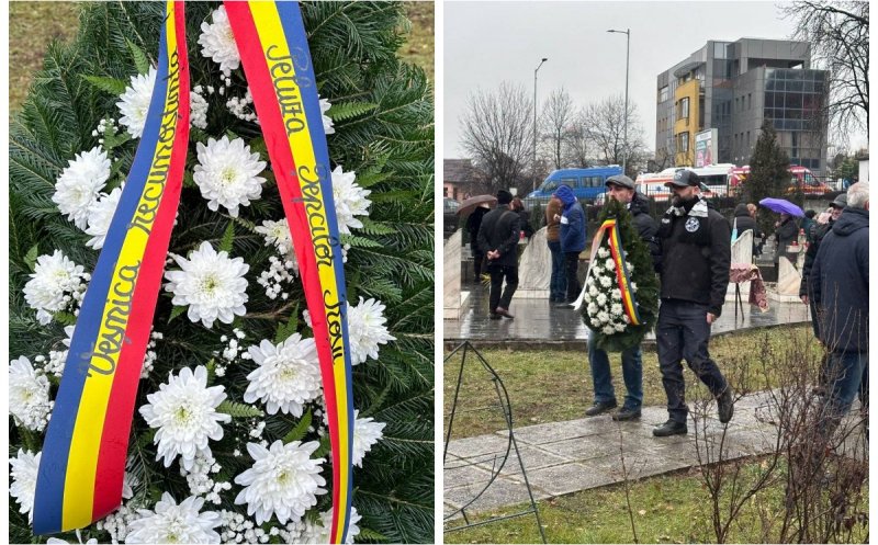 Gest de mare onoare al fanilor lui "U" Cluj pentru cinstirea eroilor Revoluției 89