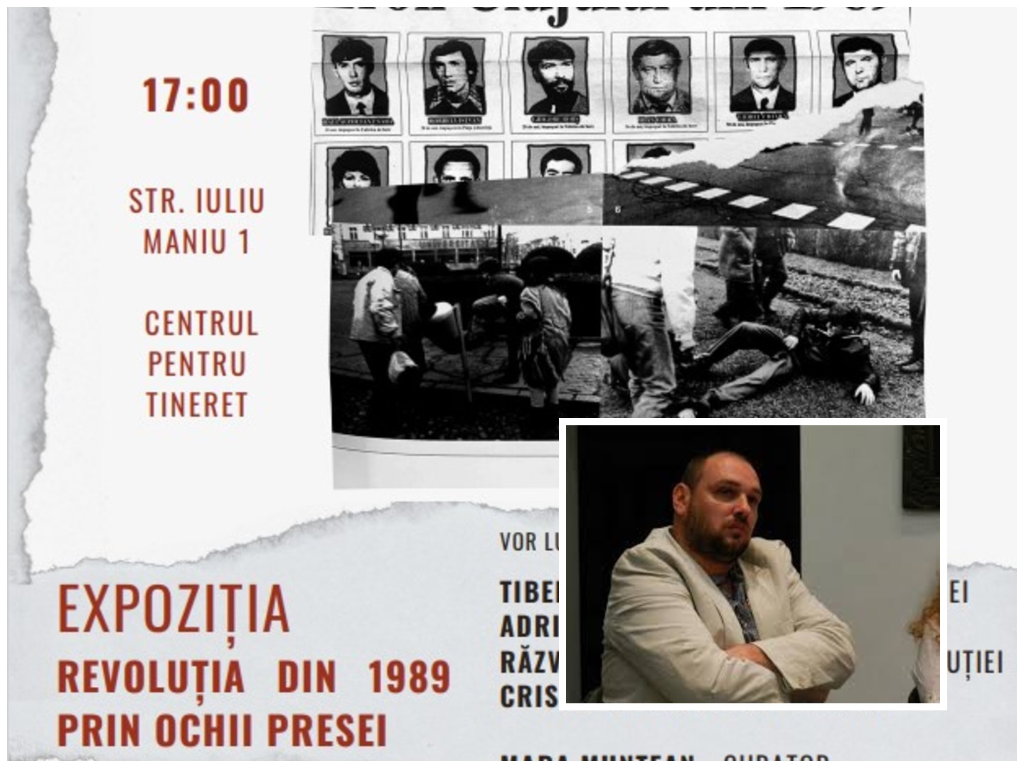 Clujenii sunt invitați la expoziția "35 ani de libertatate - Revoluția 1989 prin ochii presei"