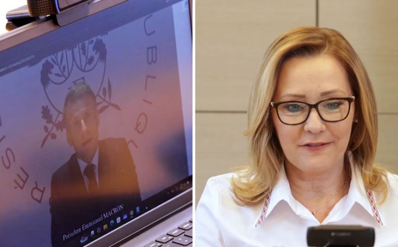 Președintele Franței o susține pe Elena Lasconi