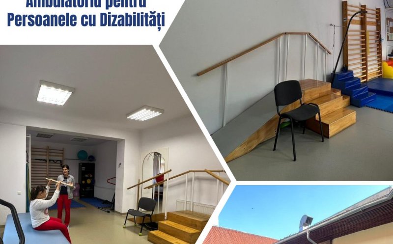 Echipamente noi pentru Centrul de recuperare al persoanelor cu dizabilități