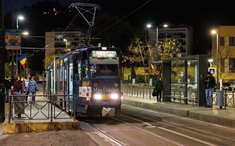 Programul tramvaiului lui Moș Crăciun la Cluj-Napoca
