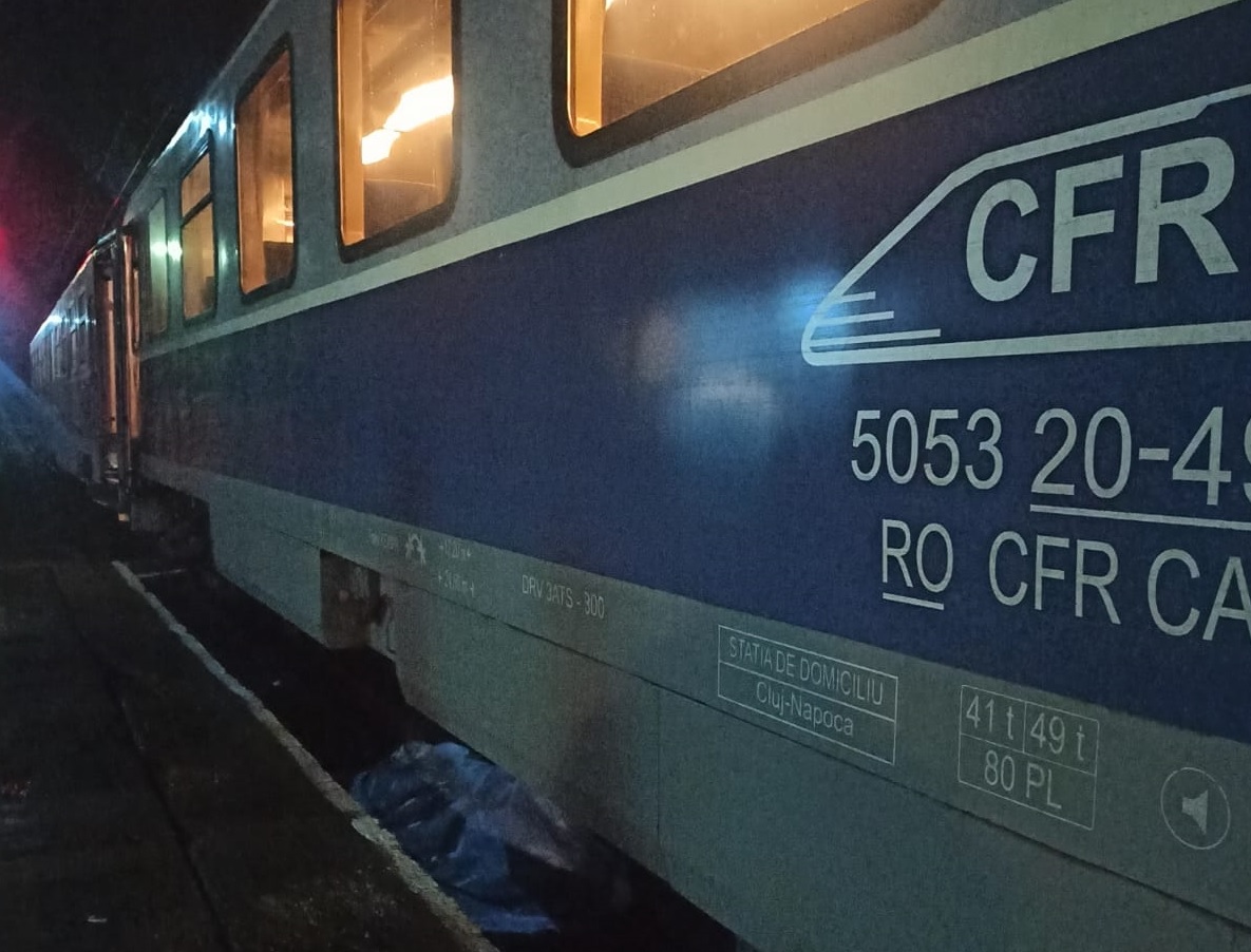 Bărbat lovit de tren la Apahida în această dimineață