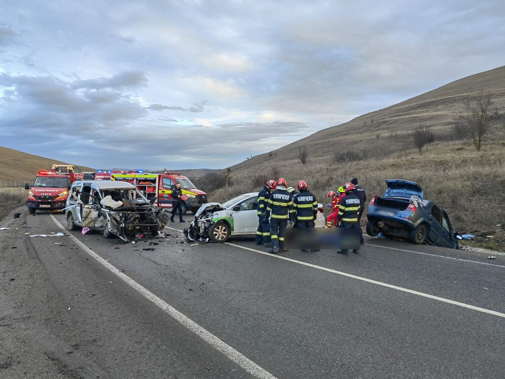 ACCIDENT GRAV pe centura Vâlcele-Apahida