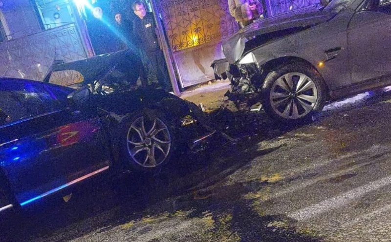 ACCIDENT GRAV între trei mașini la Cluj-Napoca