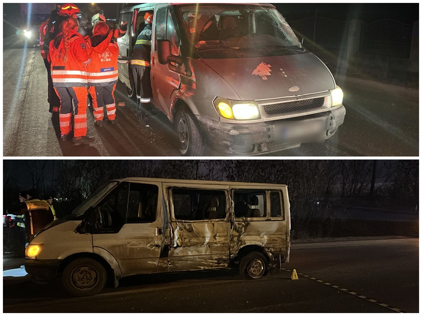 ACCIDENT GRAV la ieșire din Dej