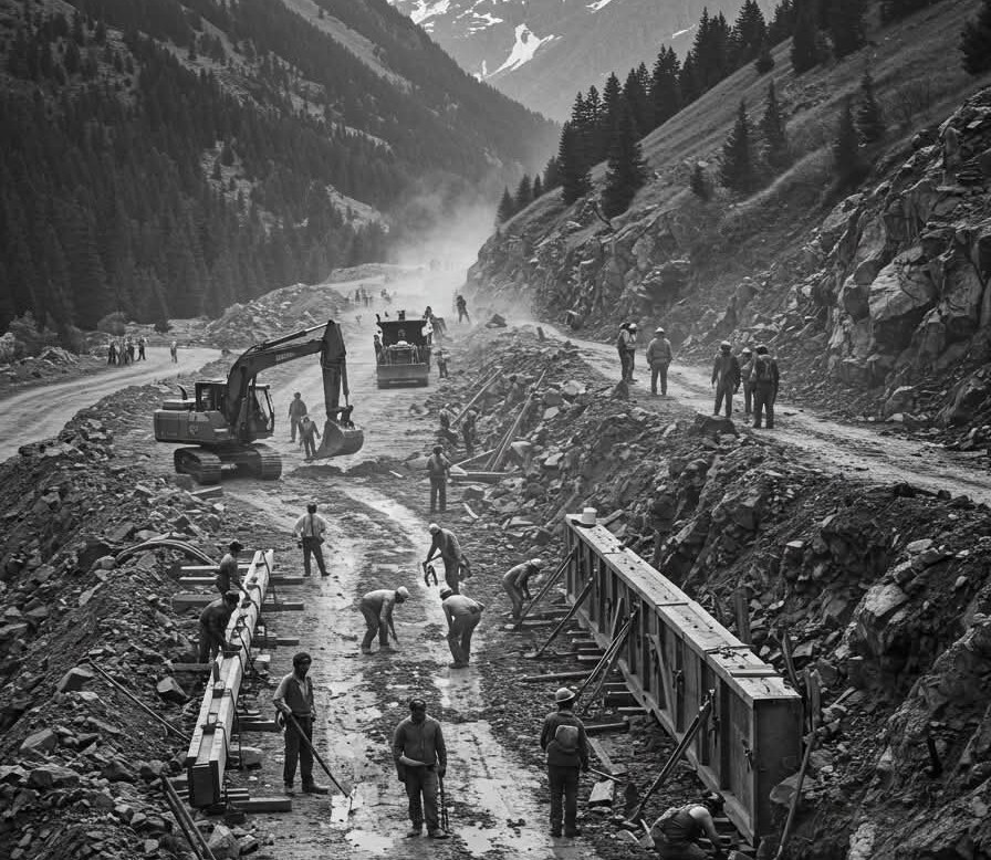 Cum a fost construit spectaculosul Transfăgărășan