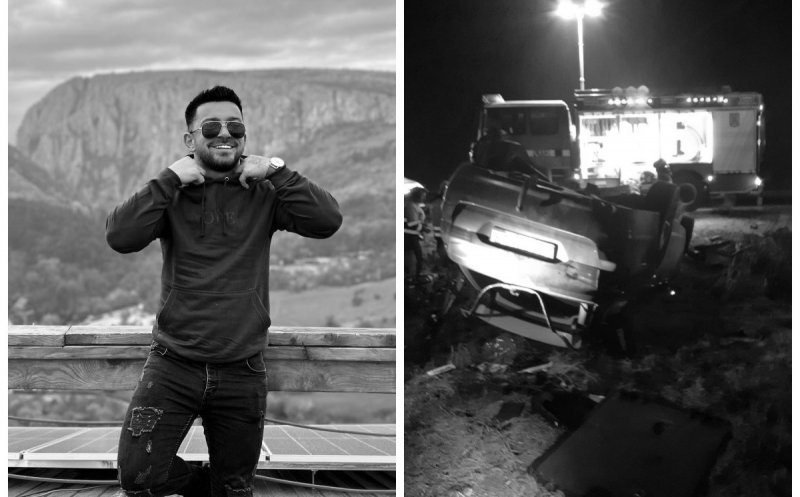 Cine a fost tânărul decedat în cumplitul accident la Bunești