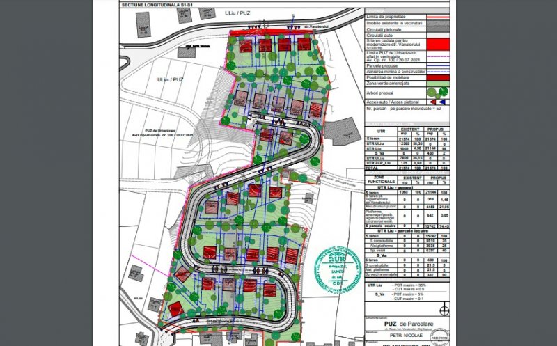 Planul de case in Grigorescu al patronului Diferit 