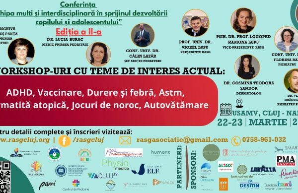 Conferință de prestigiu în domeniul psihologiei, la mijloc de martie! Zeci de specialiști din toată țara vin la Cluj-Napoca