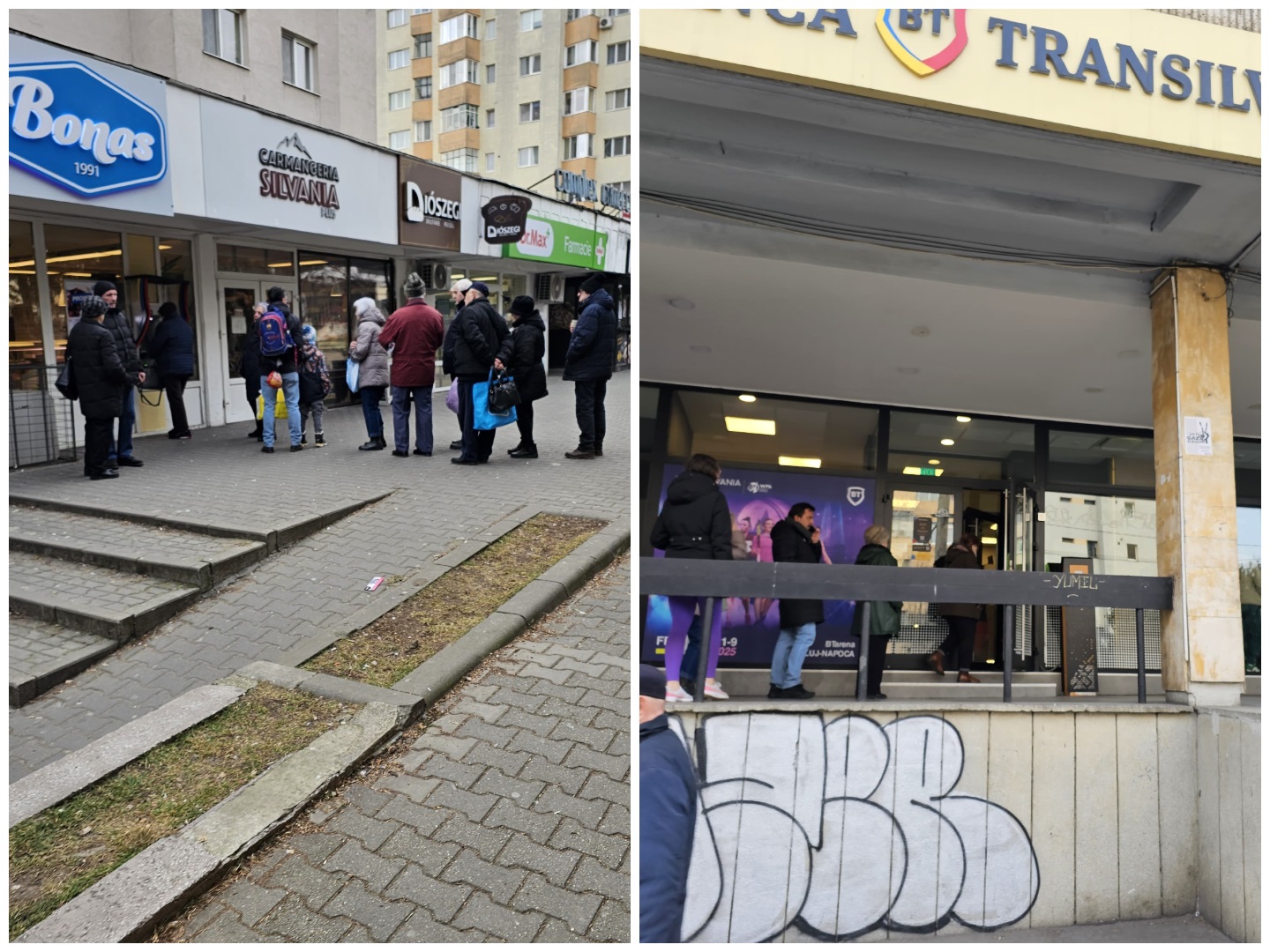 Clujenii golesc bancomatele de teama băncilor