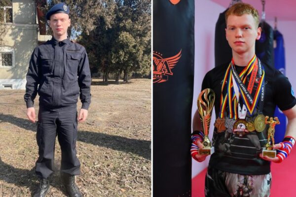 Un jandarm din Cluj e cel mai bun din țară la kickbox