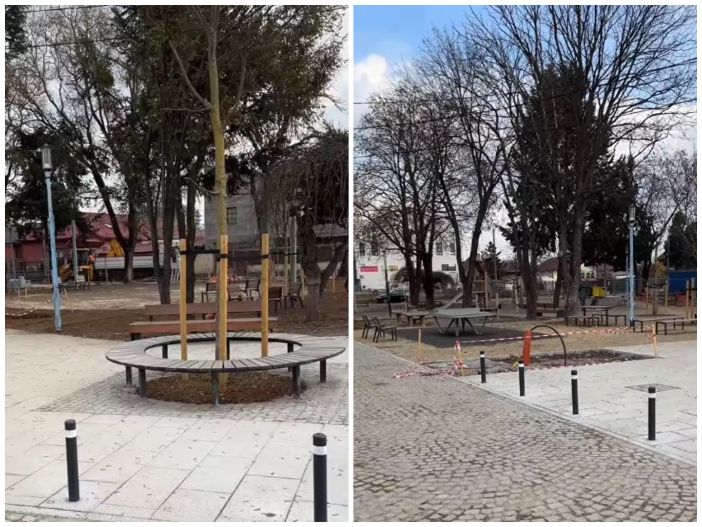 Parcul Iris a intrat în modernizare