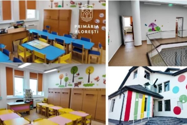S-a inaugurat o grădiniță ultramodernă în Florești