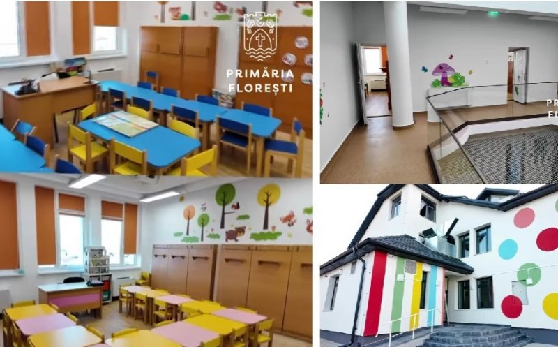 S-a inaugurat o grădiniță ultramodernă în Florești