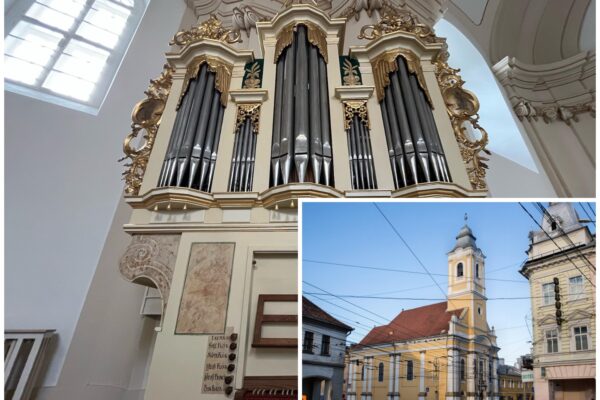 Orgă unică în Transilvania va fi inaugurată la Cluj-Napoca. Concert cu acces liber la Biserica Evanghelică-Lutherană Pietati
